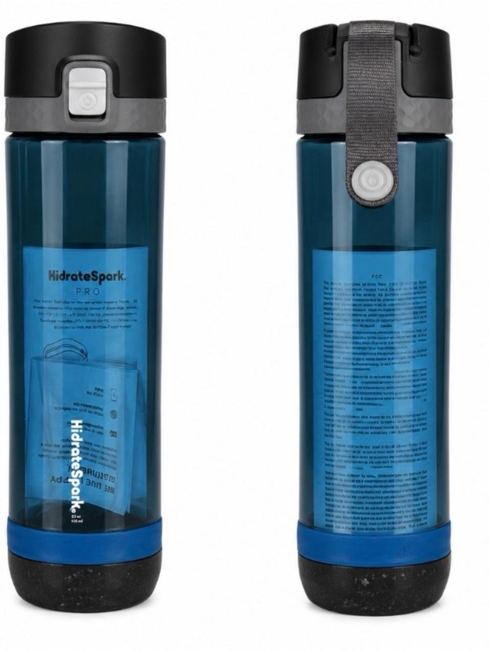 HydrateSpark PRO Blue Smart Water Bottle